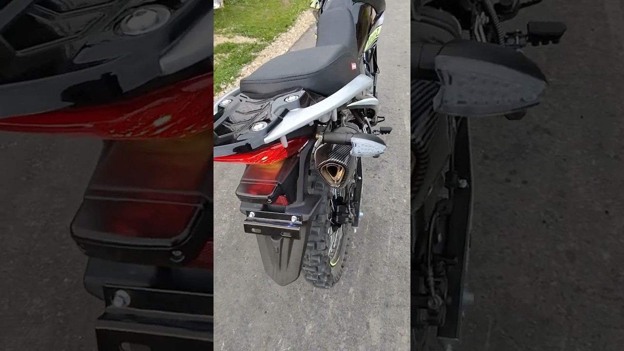 Акрапович  На эндуро 