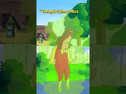 Phoebe is a Beanstalk  | Plants | Magic School Bus #shorts #youtubeshorts