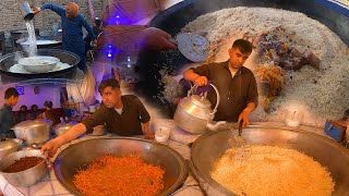 Kabuli Pulao recipe in Jalalabad Afghanistan | Shinwari Pulao | Uzbaki Pualo | Famous street food