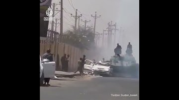 Fighting erupts in Sudan’s capital between army, paramilitary | Al Jazeera Newsfeed