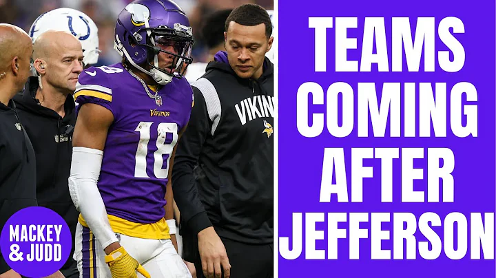 Minnesota Vikings WR Justin Jefferson is being tar...