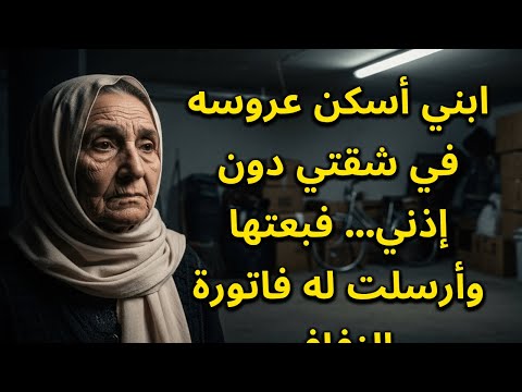 ابني أسكن عروسه في شقتي دون إذني فبعتها وأرسلت له فاتورة الزفاف
