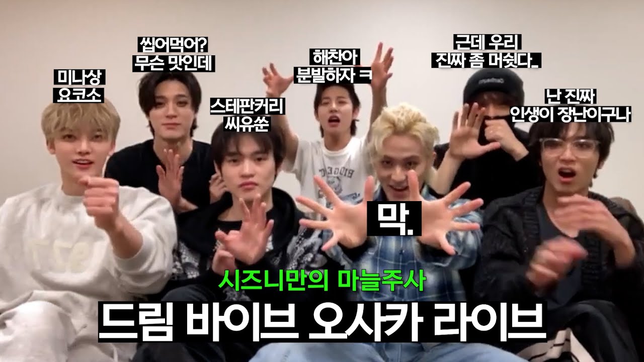 [NCT DREAM] 마늘주사가 따로 없는 드림 라이브 | 230219 엔시티드림 인스타 라이브 방송