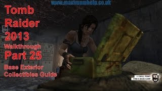 25 Base Exterior Collectibles & Treasure Map Location Guide Tomb Raider 2013 1080p HD