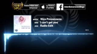 Nico Provenzano - I can't get you (Radio Edit)