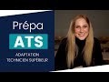 Prpa ats  adaptation technicien suprieur