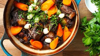 Oxtail Braised in Red Wine