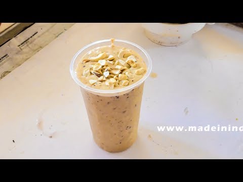 how-to-make-easy-&-tasty-dry-fruits-milk-shake-|-healthy-street-foods-in-india-street-food