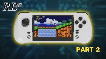 Making a DIY RETRO GAMING HANDHELD console | Part 2: Design & Disaster | RB-2H
