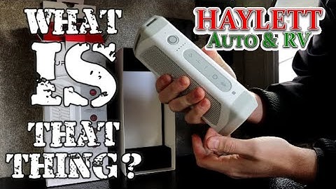 Furrion Lit Bluetooth Speaker Unboxing and Review with Josh the RV Nerd