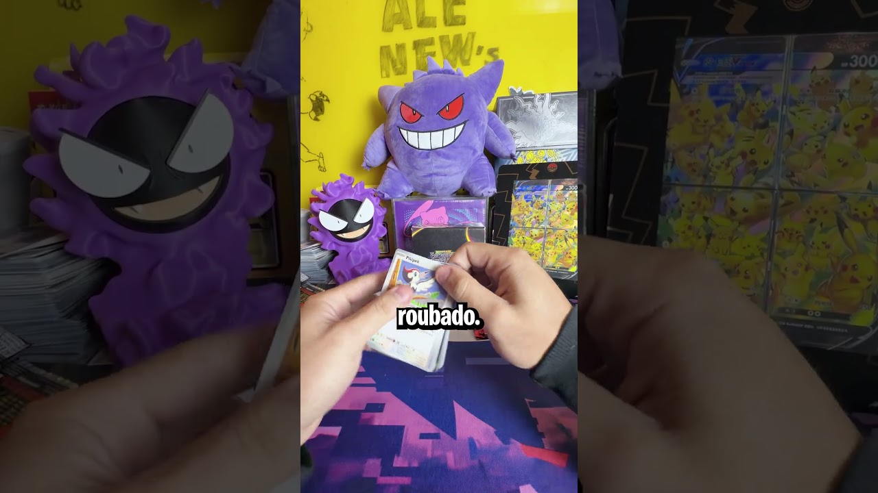 TOMEI UM GOLPE COM POKEMON! #shorts