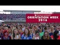 Orientation Week 2016