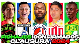 SALVADOR REYES al NECAXA ¡JANNER COROZO al LEON!  FICHAJES CONFIRMADOS 2024 liga MX