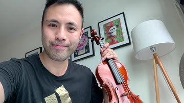 Violin Lesson For Beginner Lesson 9: Left Hand 2nd finger and 4th finger  | 小提琴初級課程 第8課：2、4手指按弦