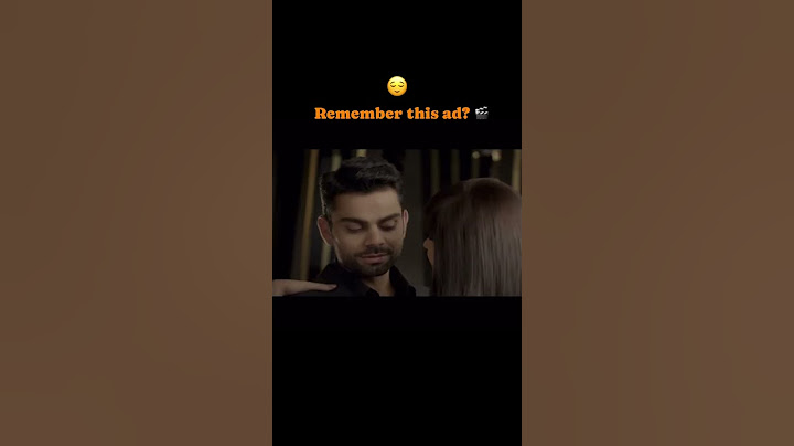 virat anushka first ad😌