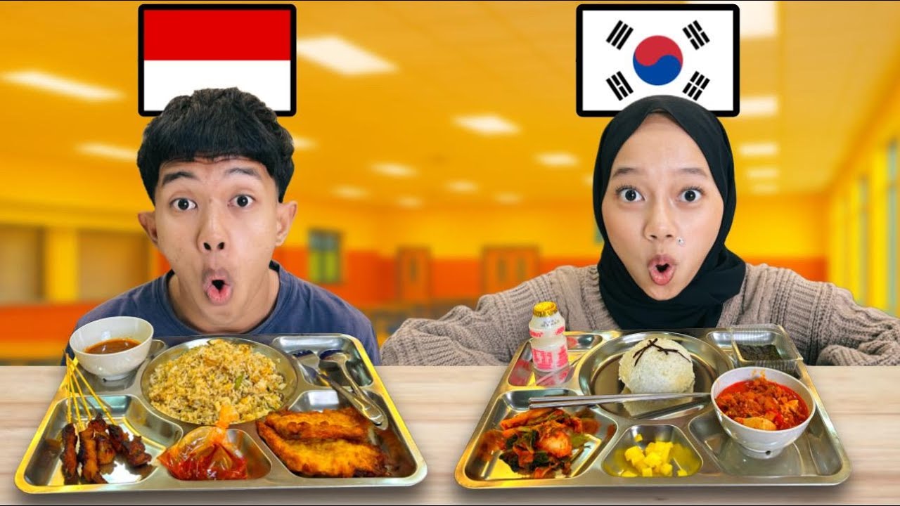CHALLENGE MAKANAN KANTIN SEKOLAH IKUT NEGARA!