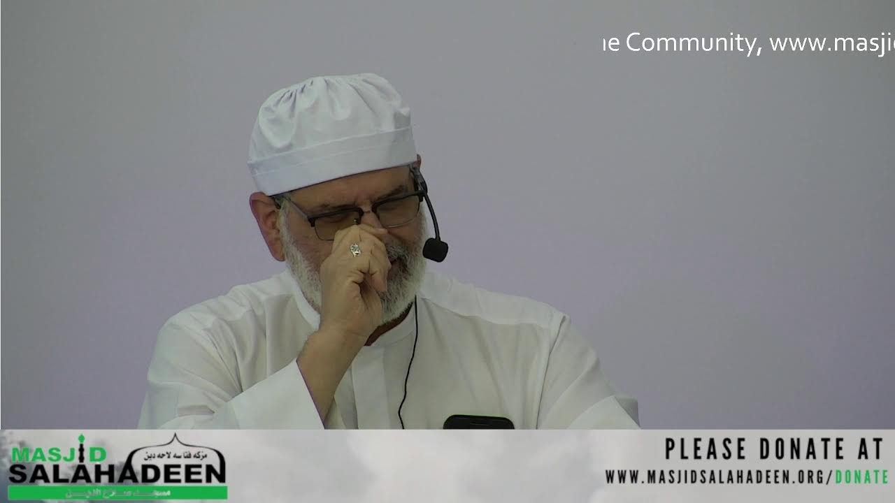 Foundation of Humanity- Sh Monzer Taleb- Jummah Khutbah at Masjid Salahadeen