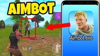 I bought a AIMBOT for Fortnite Mobile...