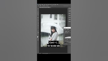 Realistic rain effect in Photoshop #raineffect #simplephotoediting