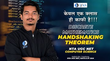 Handshaking Theorem in Discrete Mathematics in Hindi | Imp for UGC NET Computer Science