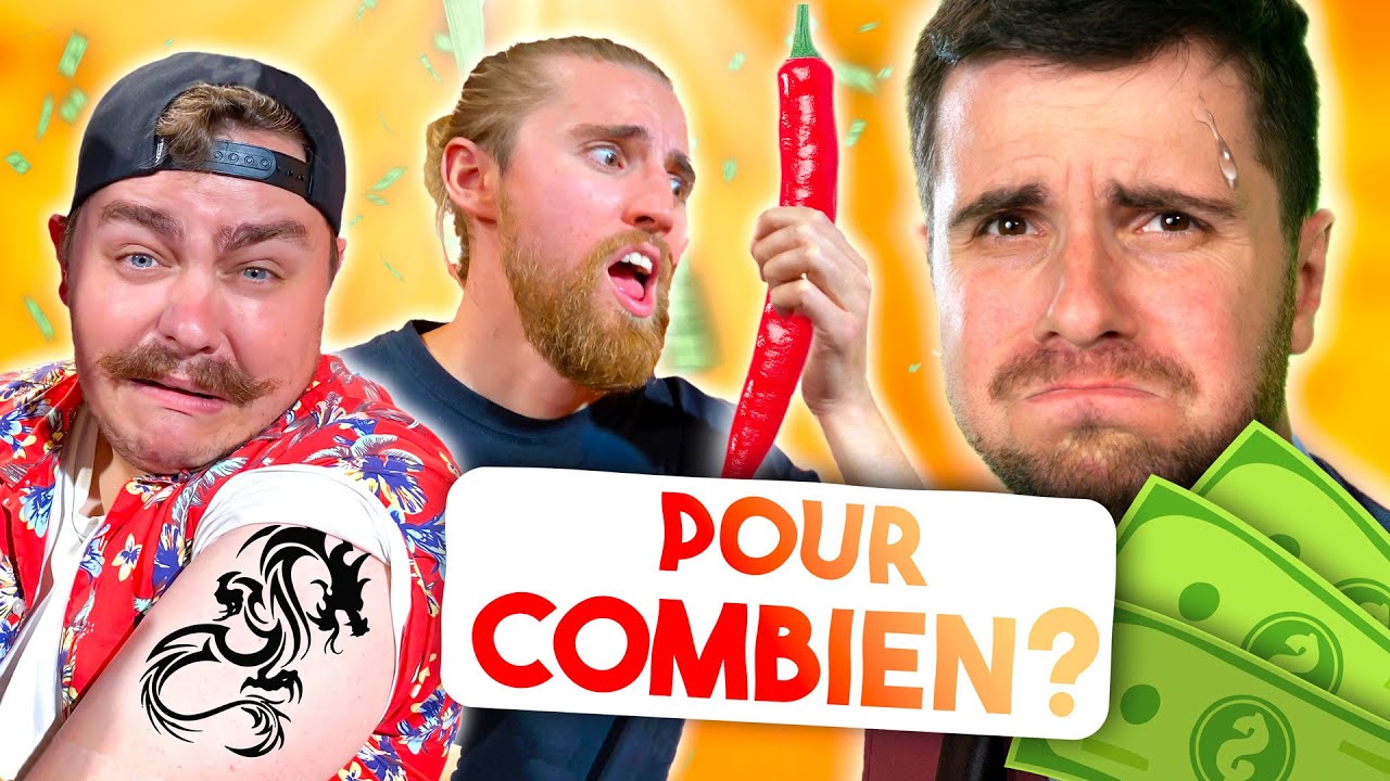 POUR COMBIEN ? : L'ÉMISSION (je leur fais faire n’importe quoi jsuis le pire patron)
