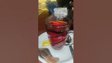 مضروب بشرب الشاي 