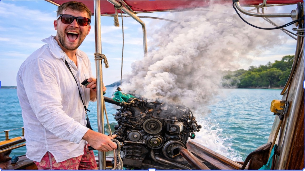 Just the boys, a Boat, and no plan...