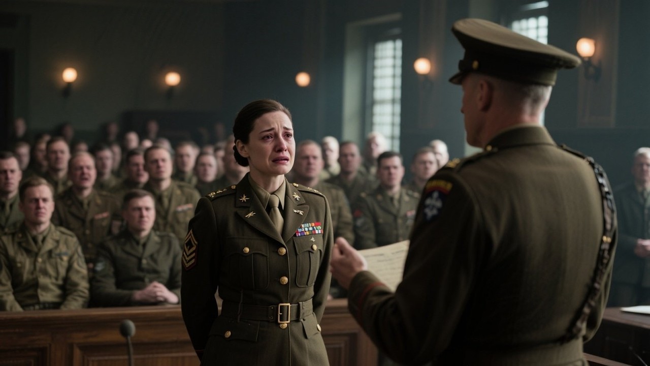 The Captain Publicly Humiliated Her — Then the General Walked In and Changed Everything.