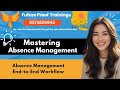 Absence Management End to End Workflow in Oracle HCM Cloud Applications | Future Proof Trainings