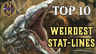 MTG Top 10: WEIRDEST Power & Toughness | Magic: the Gathering | Episode 485