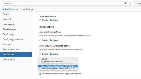 Tiny Tutorial: Your Call Number System