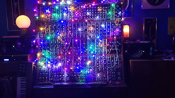 Moog modular synthesizer evolving patch #6 for the holidays...