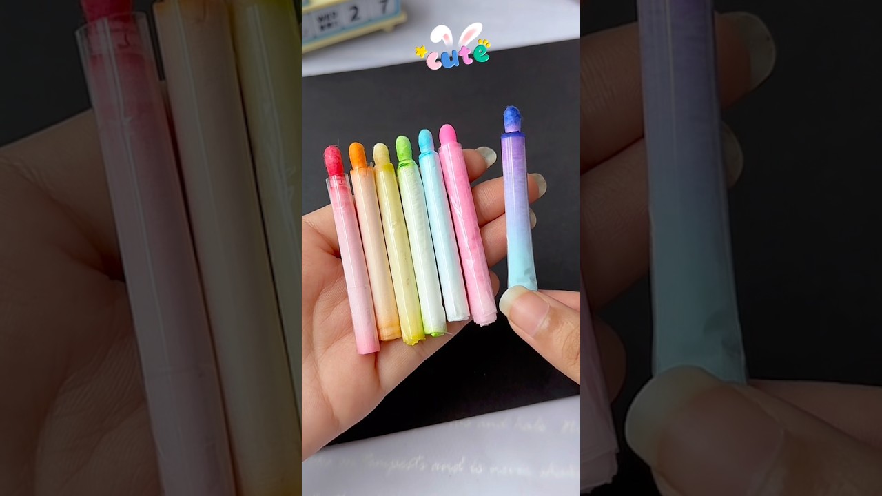 DIY Easy Colour pen ￼ ￼#tonniartandcraft  #craft  #art  #diy  #cute  #love  #handmade