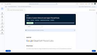 Full Qwiklabs | Create a Custom Network and Apply Firewall [GSP159] Update
