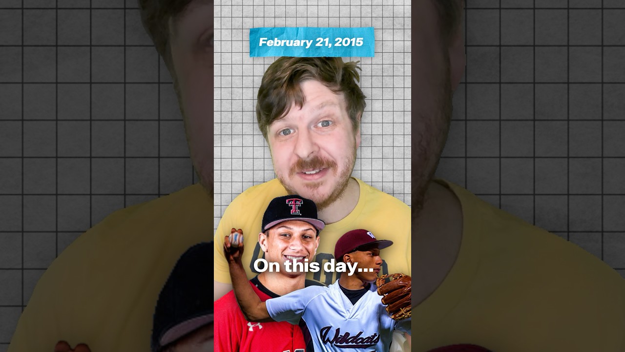 Patrick Mahomes’ only college baseball appearance did not go great | On This Day