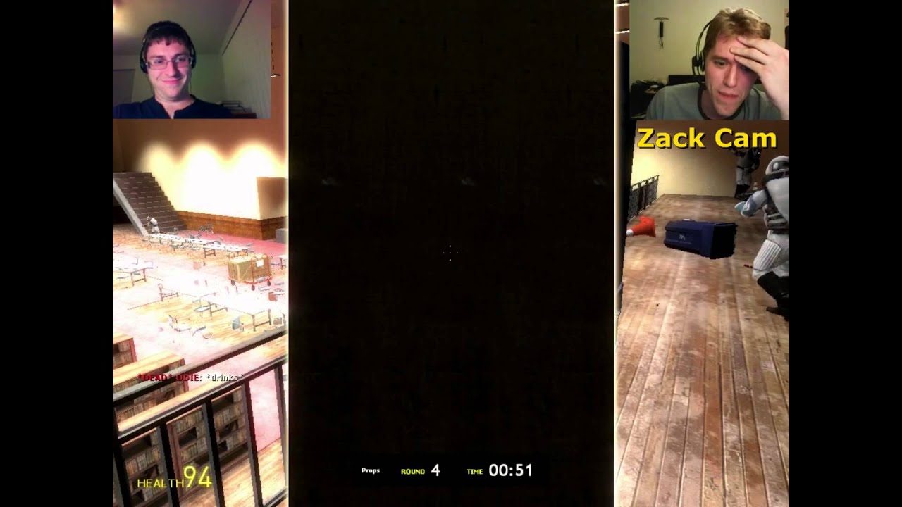 Looking Stupid - ZandZ play Prop Hunt w/ Friends #01