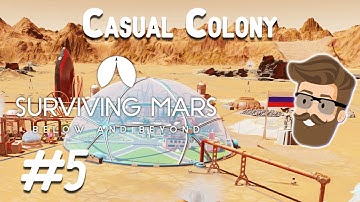 Founders & Extract (Casual Colony Part 5) - Surviving Mars Below & Beyond Gameplay