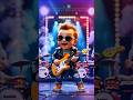 ROCK IN ROLL Cutebaby Babyplayingguitar Cute