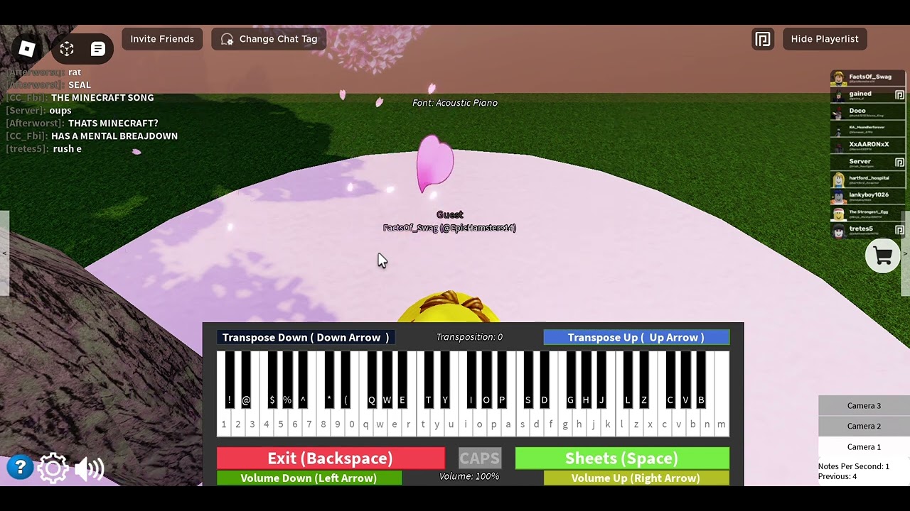 Gymnopedie No 1 Roblox Piano YouTube 