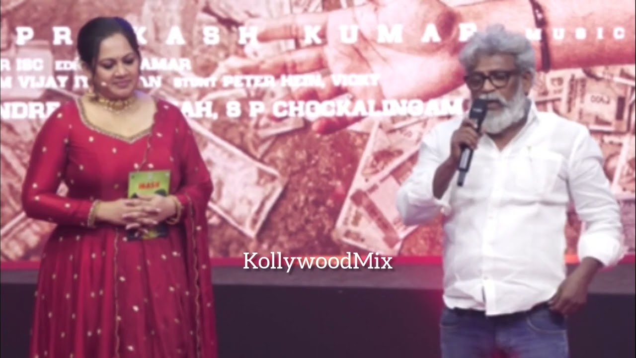 Subramaniya Siva Speech | Mask Movie | Audio Launch | KollywoodMix