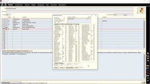 MasterCook Recipe Nutritional Analysis