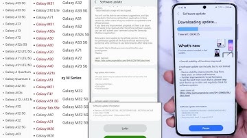 Samsung December New Software Update List🔥- A52s,S21 FE,S20 FE,F23,A33,J6,M30s,M31 A12,M12,F12,A50s
