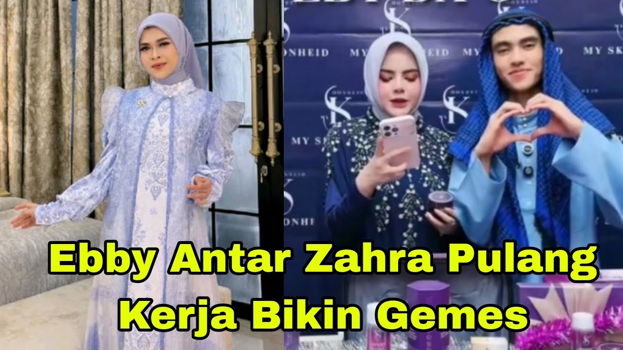 EBBY PULANG LIVE BARENG ZAHRA, GEMES KASIH KEJUTAN