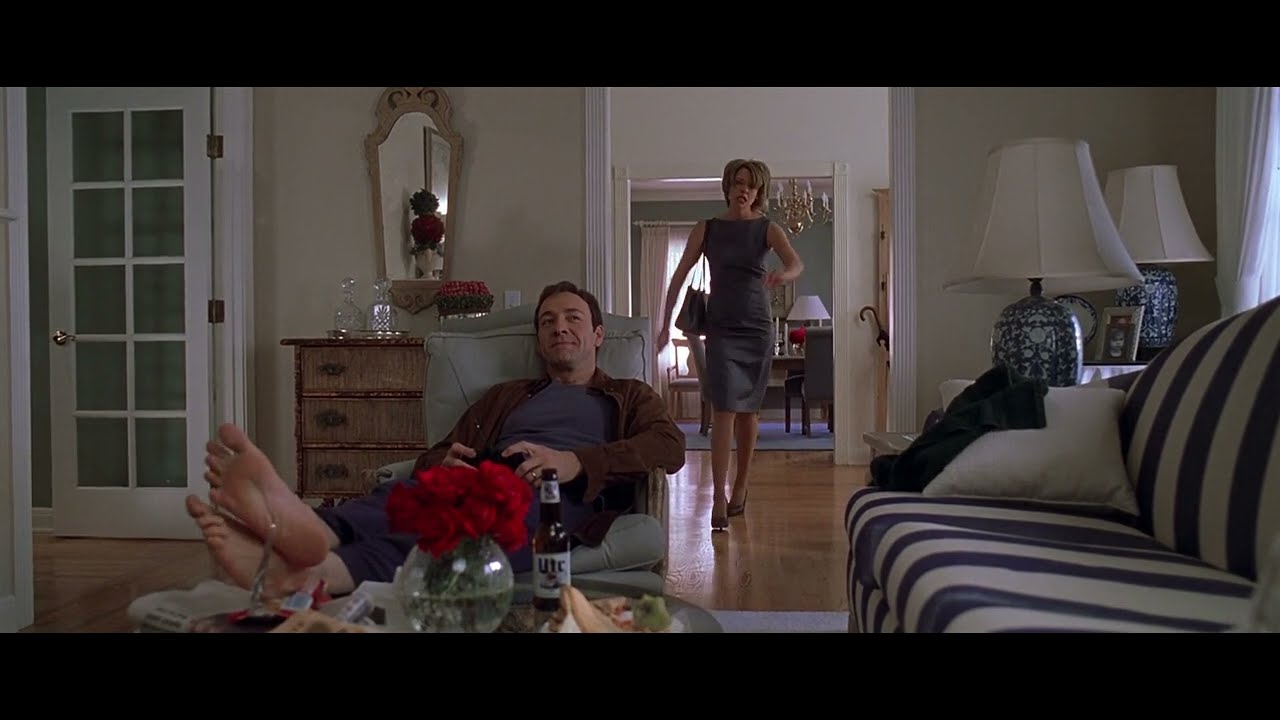 Hilarious Moment - American Beauty (1999) Annette Bening & Kevin Spacey  HD