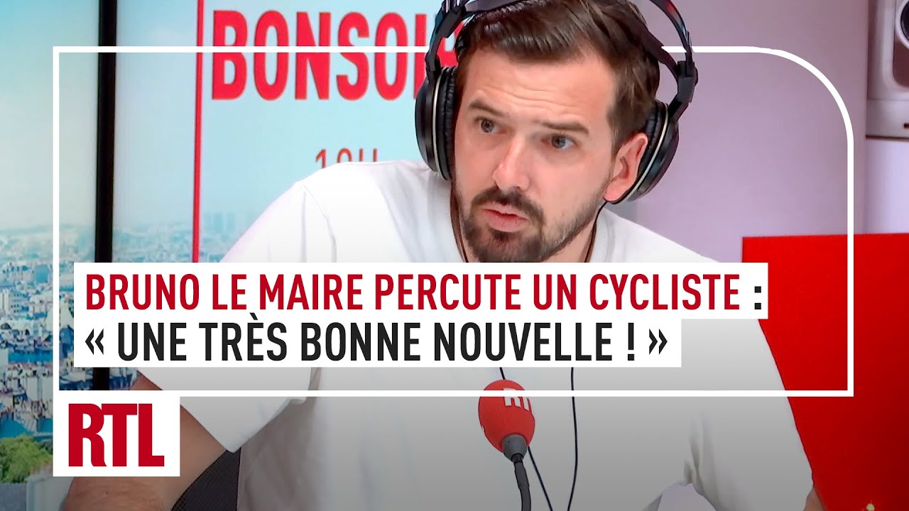 Bruno Le Maire  Plus qu12 milliard de cyclistes  percuter pour combler la dette publique 