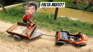 FIZEMOS A PRIMEIRA VIAGEM DE MINI JEEP FOMOS ATE O OUTRO SITIO