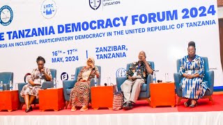 🔴LIVE: WADAU WA DEMOKRASIA WANAJADILIANA KATIKA JUKWAA YA DEMOKRASI 2024 LINALOFANYIKA ZANZIBAR