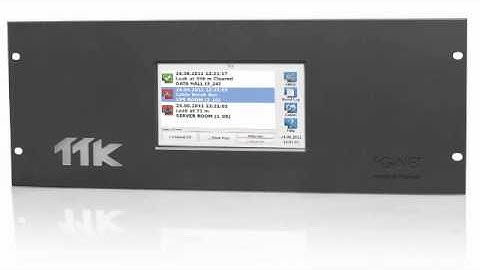 Liquid leak detection : FG-NET touch screen panel by TTK