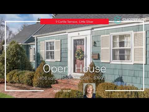 9 CARLILE TERRACE, Little Silver, NJ home video tour