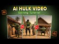 How To Make Hulk Al Videos Full Tutorial | Hulk Al Videos Kaise Banaye | Ai Video Kaise Banaye
